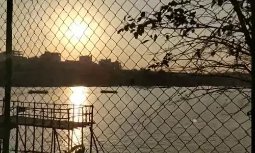 Illegal Constructions Submerged in Chintal Cheruvu Lake