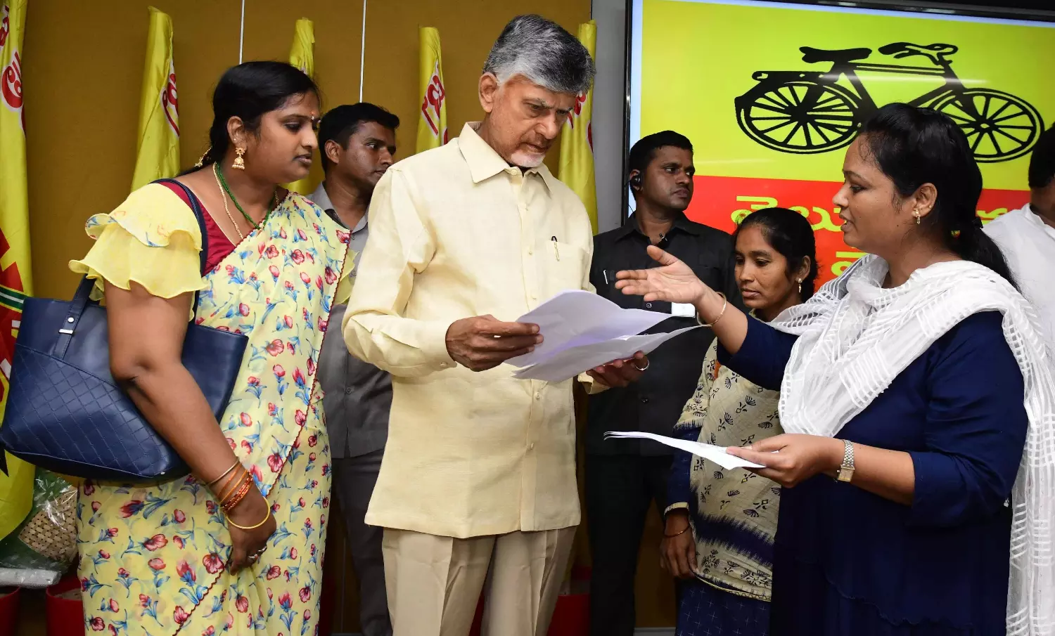 Naidu Urges TDP Workers to Combat Opposition Falsehoods