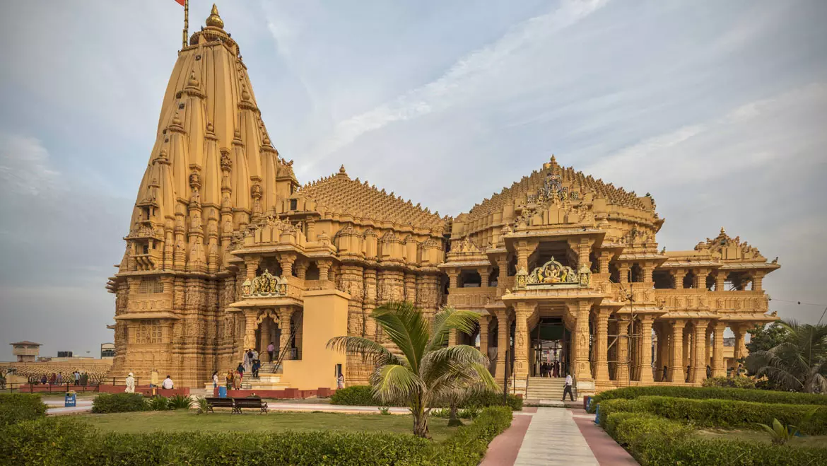 Gujarat: 135 people detained during anti-encroachment drive near Somnath Temple Gujarat: 135 people detained during anti-encroachment drive near Somnath Temple