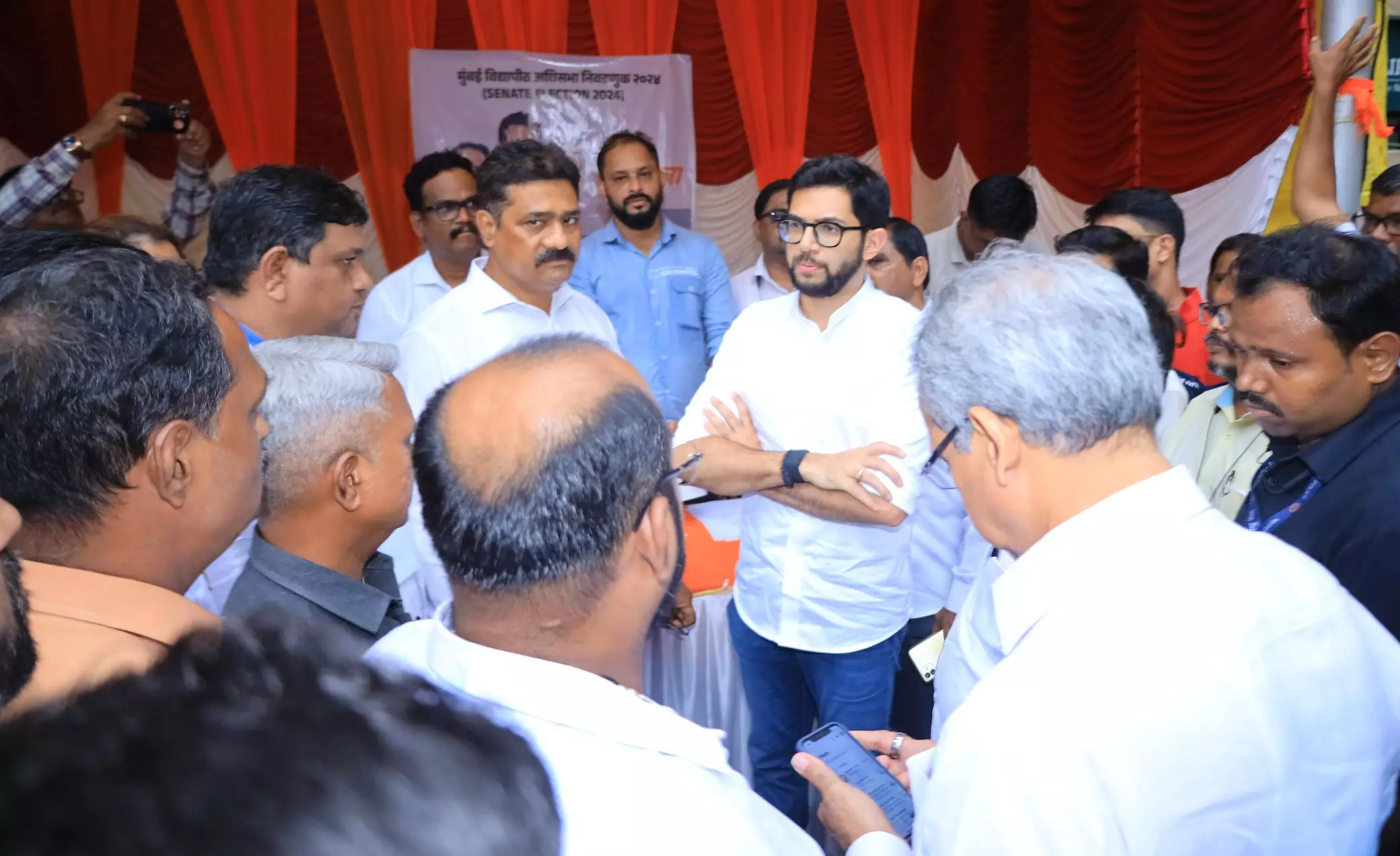 Aaditya Thackeray hails clean sweep in MU senate polls as precursor to Assembly Aaditya Thackeray hails clean sweep in MU senate polls as precursor to Assembly