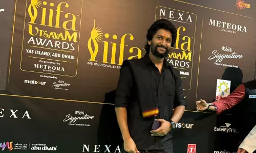 Nani wins IIFA award for best actor Telugu for Dasara