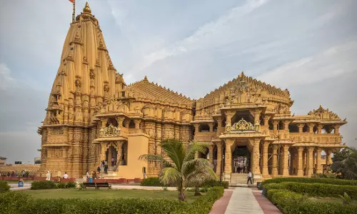 Gujarat: 135 people detained during anti-encroachment drive near Somnath Temple Gujarat: 135 people detained during anti-encroachment drive near Somnath Temple