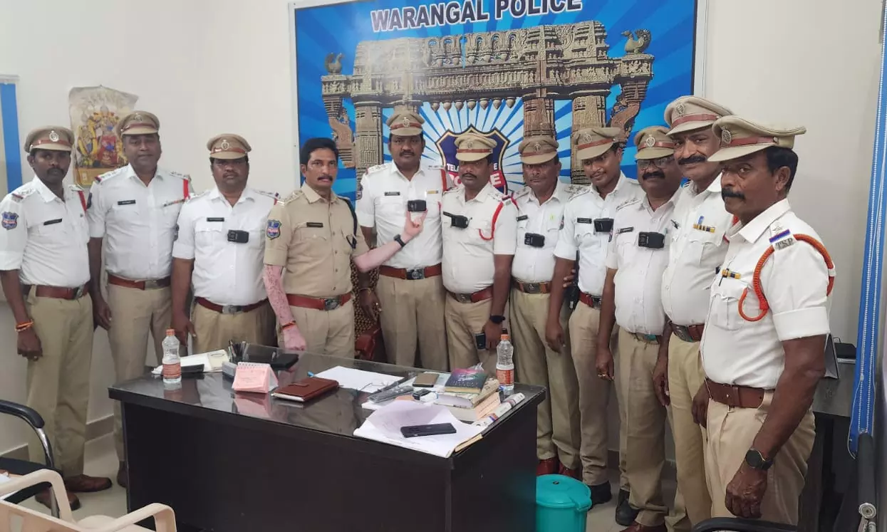 Body-Worn Cameras for Traffic Cops in Warangal