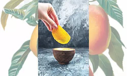 Hair benefits with mango