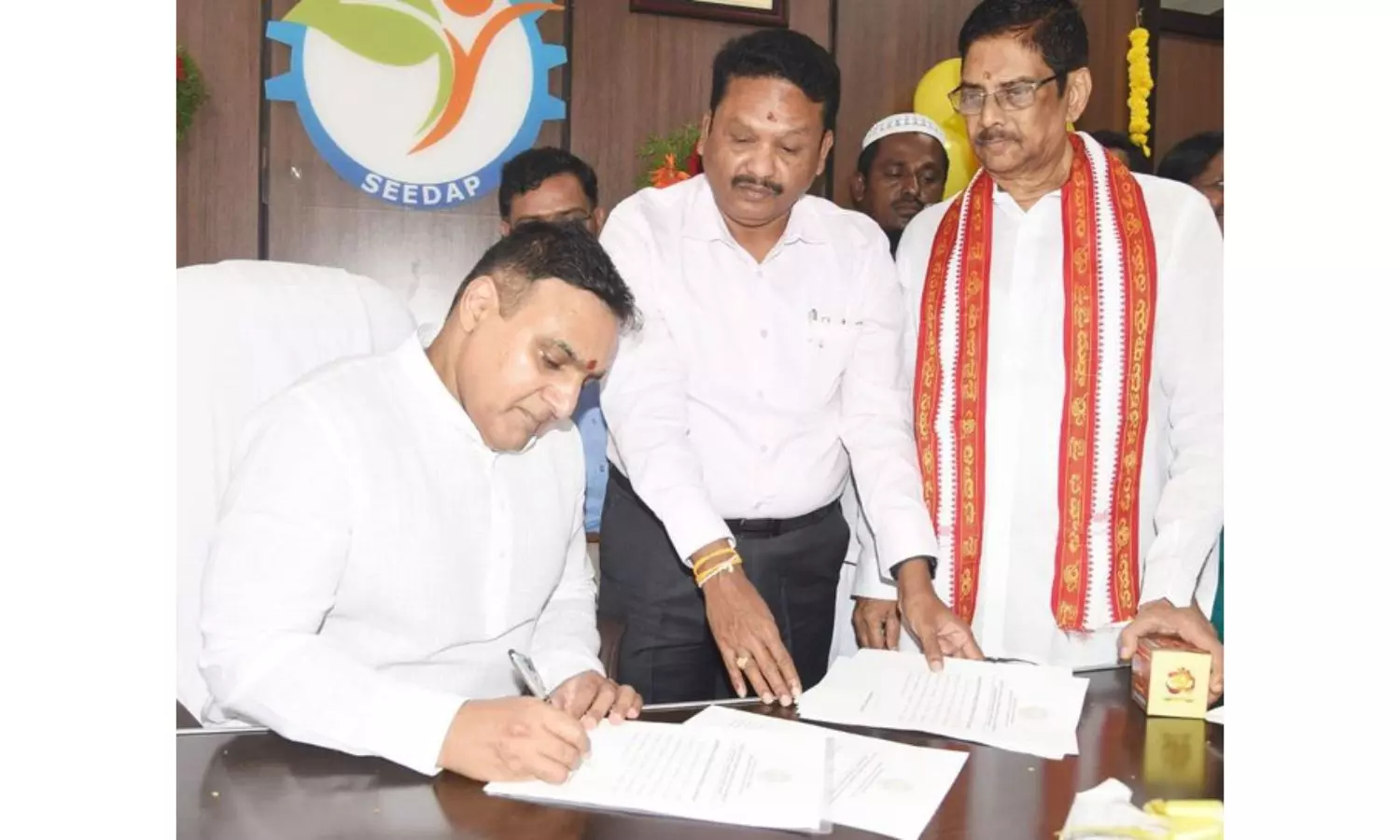 Deepak Reddy takes charge as SEEDAP chairman Deepak Reddy takes charge as SEEDAP chairman