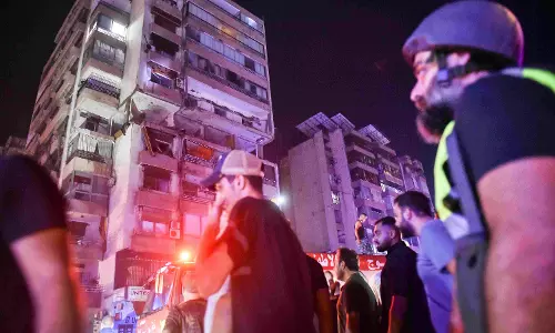 Israeli airstrike hit central Beirut for first time in nearly a year of conflict