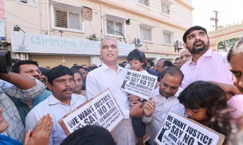 Harish Rao: Musi Beautification a Pretext for Real Estate Deals