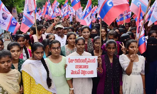 Telangana: Students demand ₹6,500 cr fee dues release