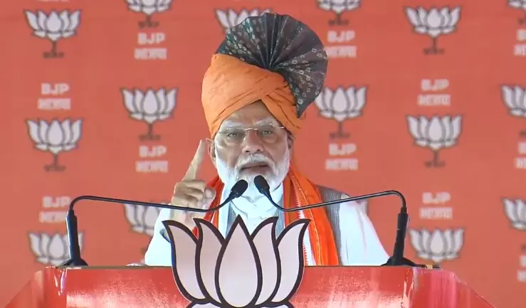 Congress-ruled states ATM of partys shahi parivar: PM Modi Congress-ruled states ATM of partys shahi parivar: PM Modi