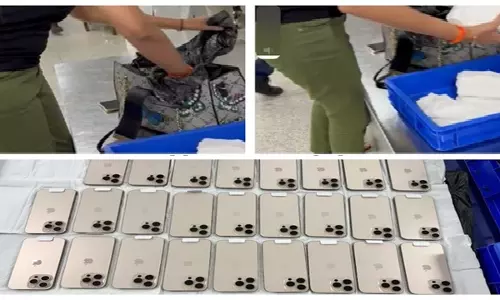 Customs officials seize 26 iPhone 16 Pro Max from woman passenger at Delhi airport