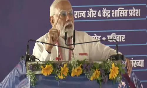 Modi cautions against decline of Hindus, Adivasis in Jharkhand
