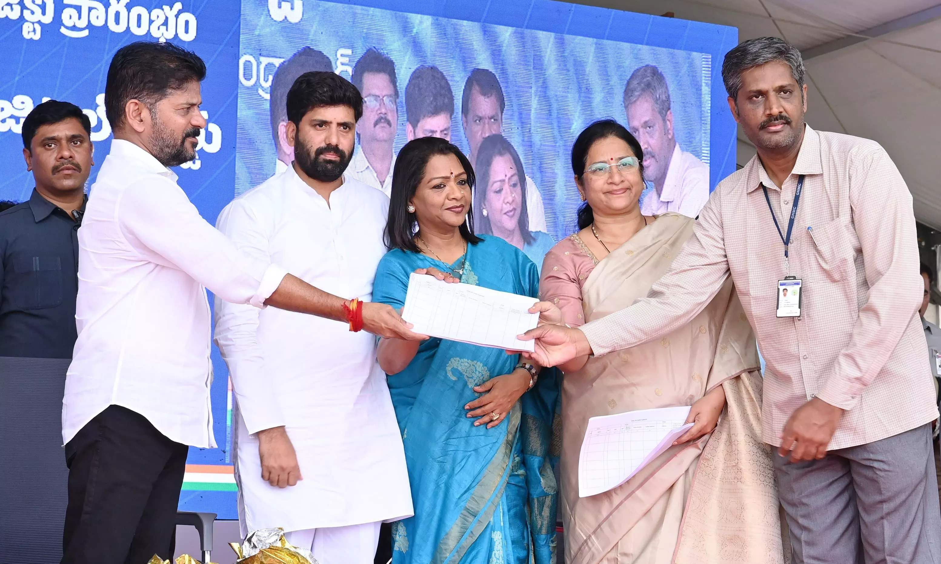 Telangana: Revanth Launches Pilot Project for Family Digital Cards Telangana: Revanth Launches Pilot Project for Family Digital Cards