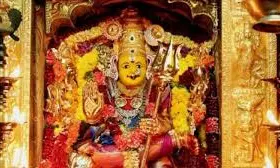 Numerous diamond, gold offerings made to Goddess Kanaka Durga