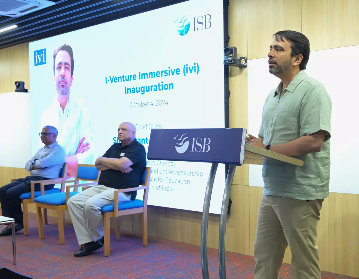 ISB welcomes 51 aspiring entrepreneurs for the inaugural ivi programme ISB welcomes 51 aspiring entrepreneurs for the inaugural ivi programme