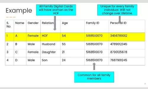 Pilot Project in Telangana Cross-Checks Data for Family ID Issuance