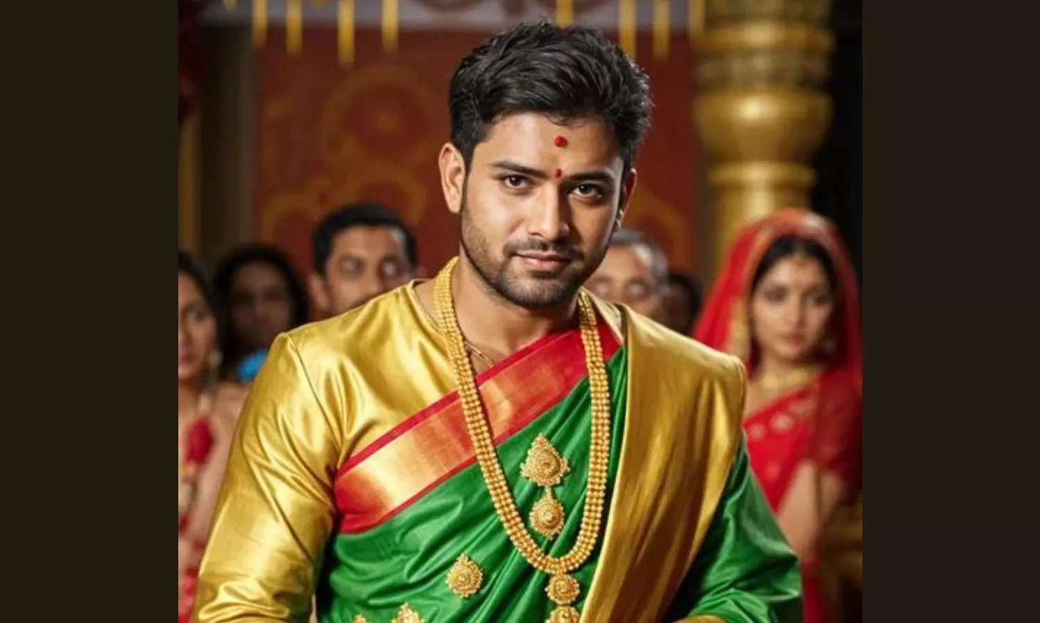 Men wear sarees to honour curse Do you know about this unique Navratri ritual