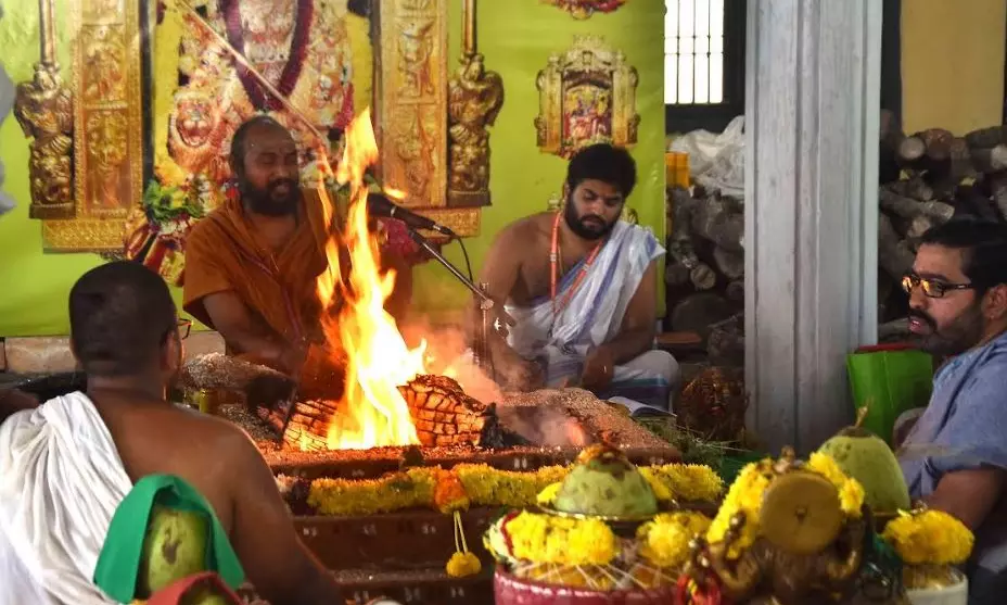 Vijayawada: Over 60,000 Devotees Visit Durga Temple on Day 3