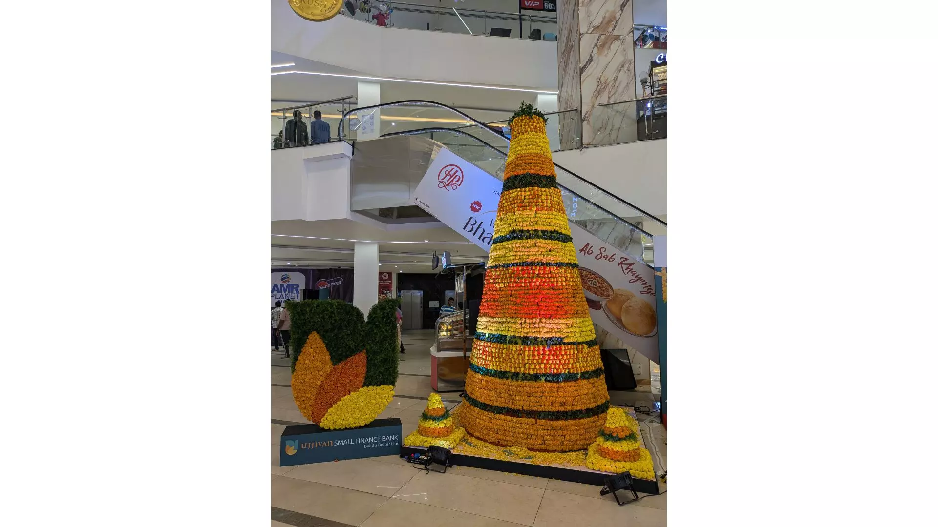 Ujjivan celebrates rich cultural heritage of Telangana with colorful floral tribute to Bathukamma Ujjivan celebrates rich cultural heritage of Telangana with colorful floral tribute to Bathukamma