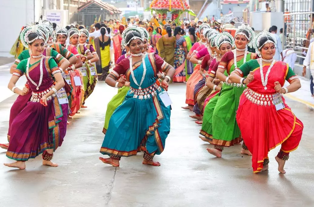 Tirumala Resonates With Divine Processions