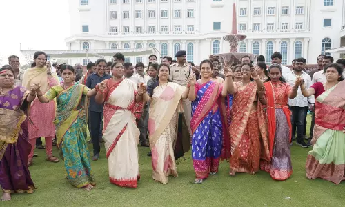 Bhatukamma celebrations organized on spectacular note at Secretariat