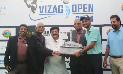 Angad Cheema triumphs at Vizag Open