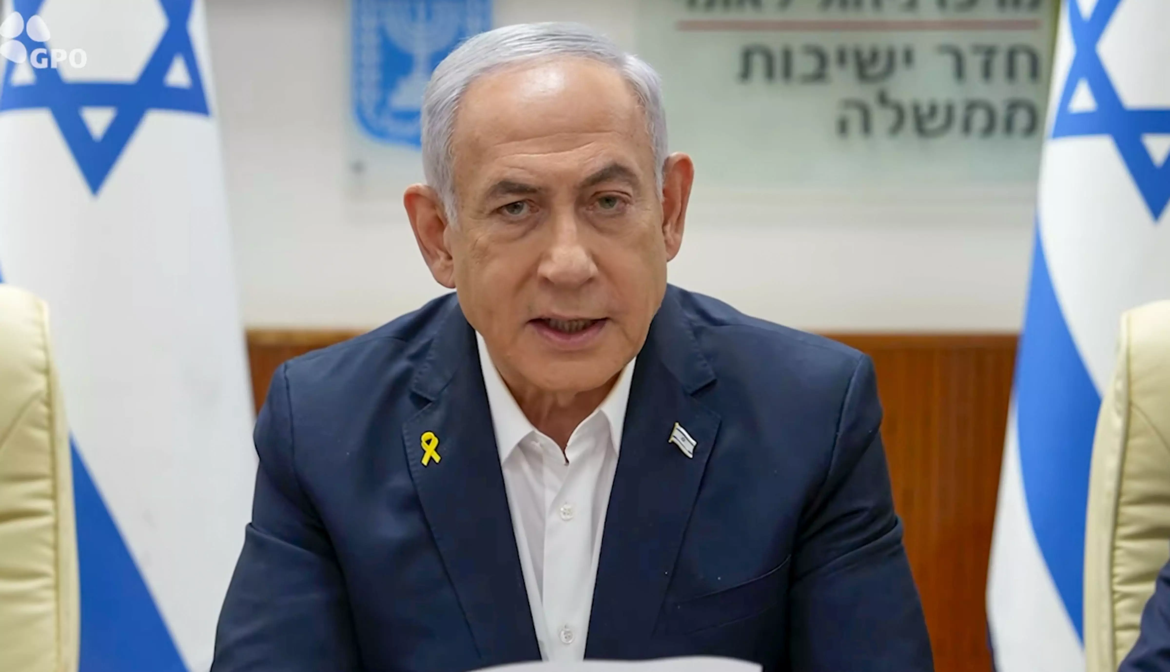 Netanyahu says shame on Frances embargo against Israel Netanyahu says shame on Frances embargo against Israel