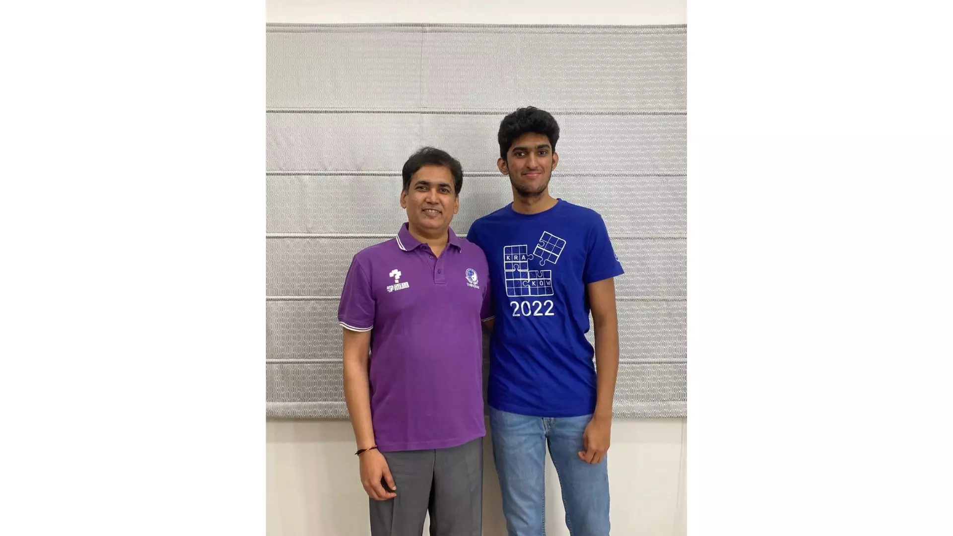 Father and son from city set out to bring world sudoku & puzzles championship glory to India Father and son from city set out to bring world sudoku & puzzles championship glory to India