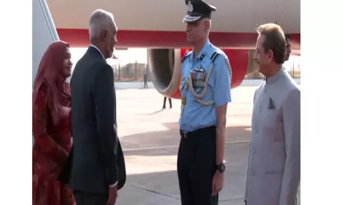 Maldives President Muizzu arrives in New Delhi for first bilateral visit