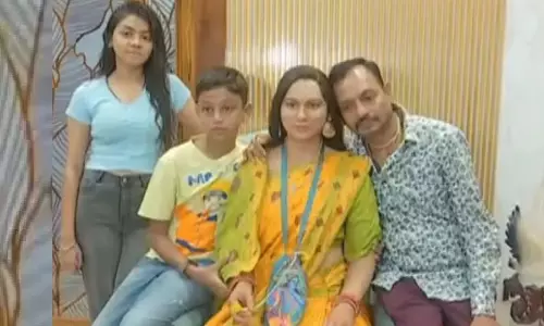 Odisha Bizman Honours Late Wife With Life-Size Silicone Statue