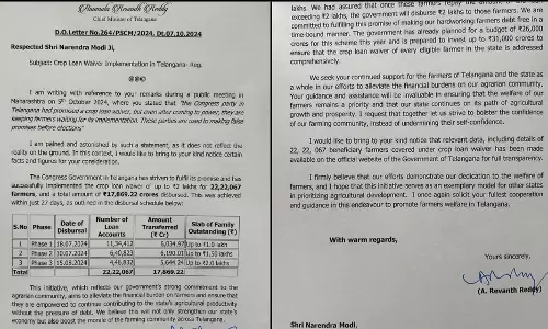 Farm loan waiver scheme: Telangana CM hits back at PM Modi