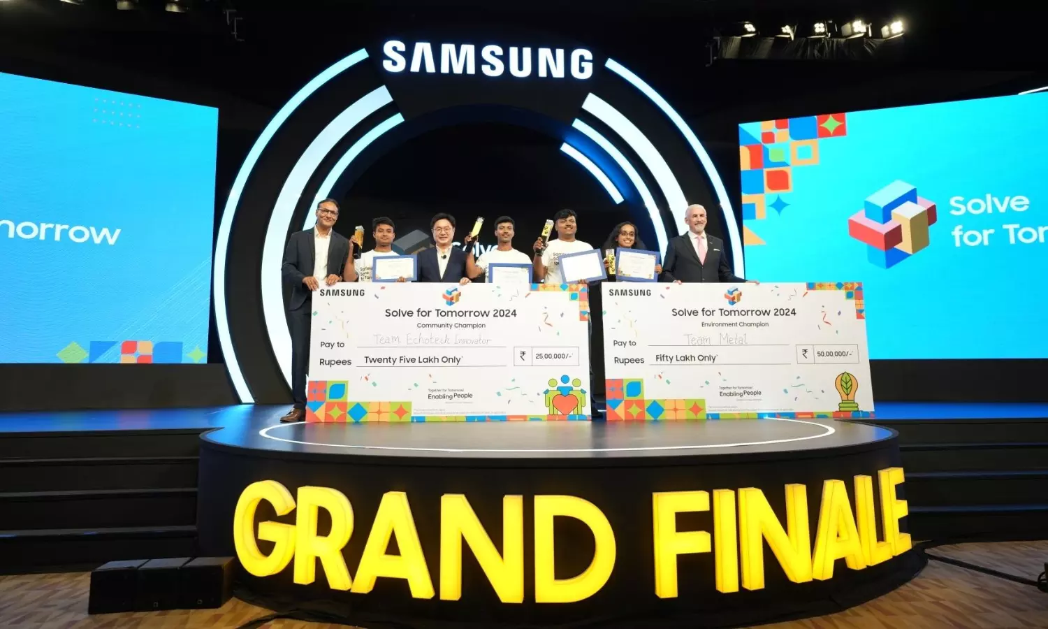 Samsung India Announces Winners for Solve for Tomorrow 2024 Samsung India Announces Winners for Solve for Tomorrow 2024