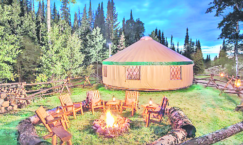 Yurts: Camping in luxury