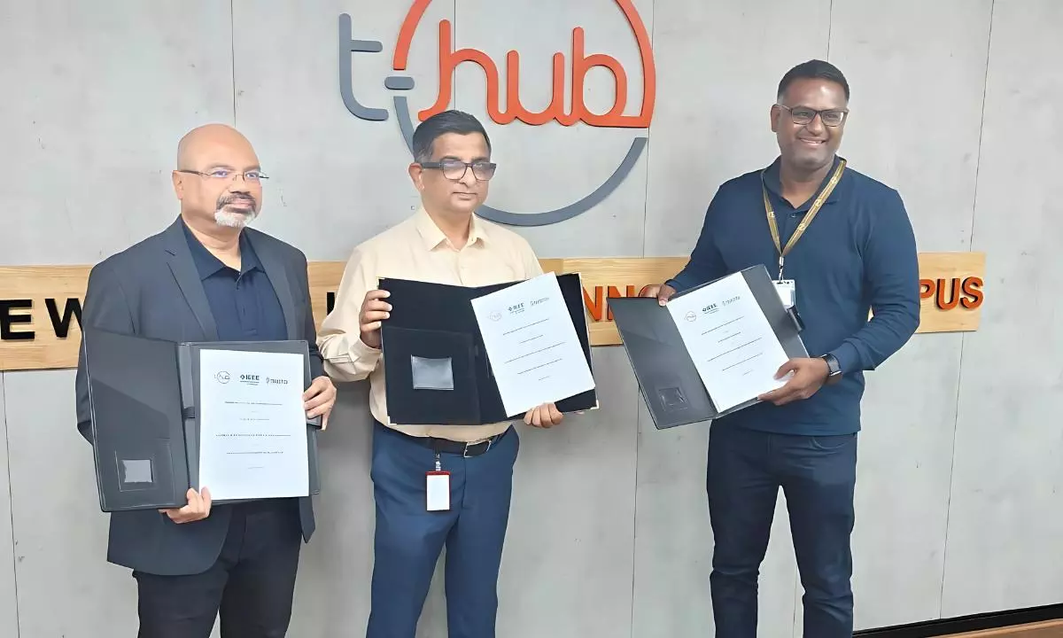 Transition VC, T-Hub, IEEE sign MoU for Indias first Energy Transition-focused Startup Accelerator Transition VC, T-Hub, IEEE sign MoU for Indias first Energy Transition-focused Startup Accelerator