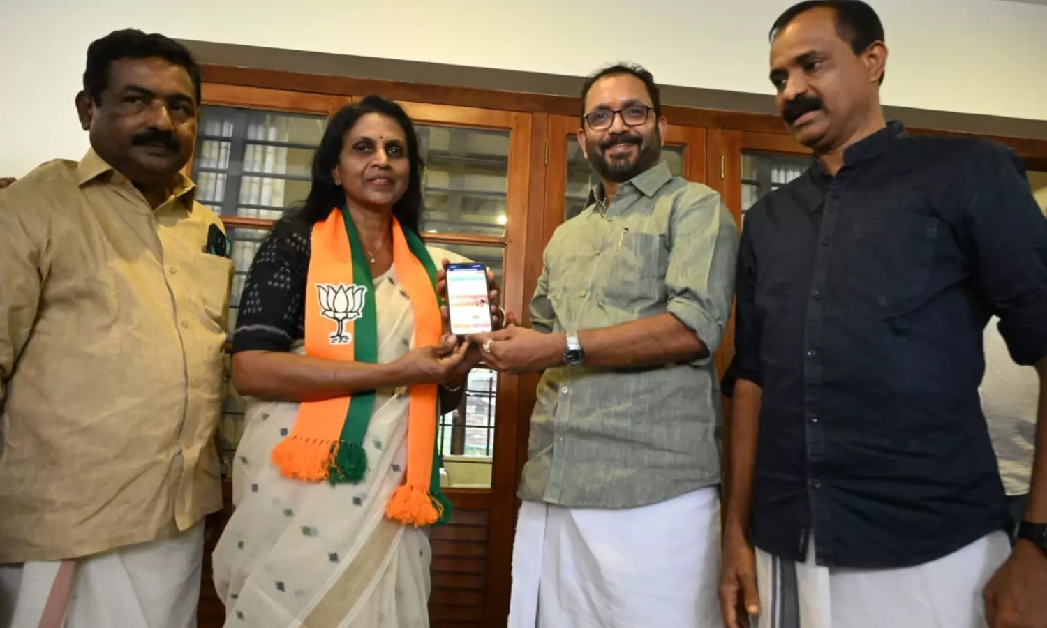 Ex-Kerala DGP R Sreelekha joins BJP Ex-Kerala DGP R Sreelekha joins BJP