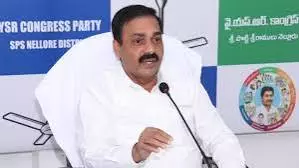 Kakani criticises TD govt for corruption in liquor shop allocations Kakani criticises TD govt for corruption in liquor shop allocations