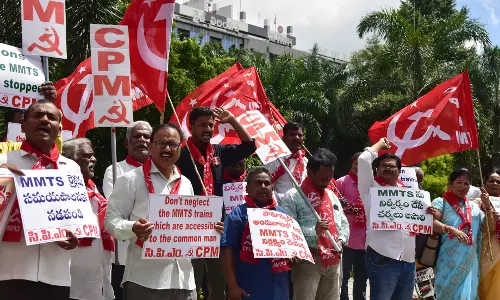 CPM demands better MMTS services in Hyderabad