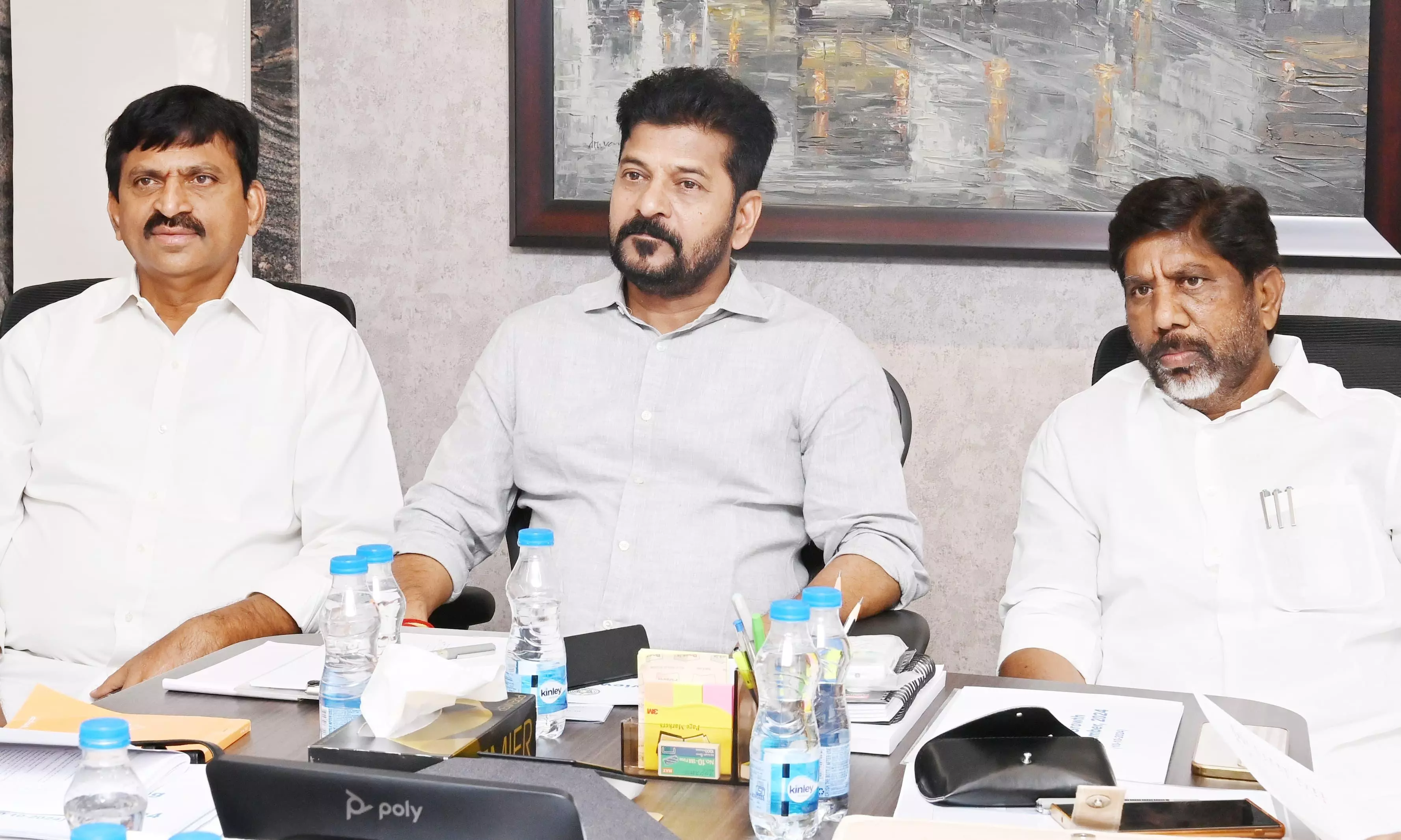 Telangana CM Fumes at State’s Shoddy Revenue Collections Telangana CM Fumes at State’s Shoddy Revenue Collections