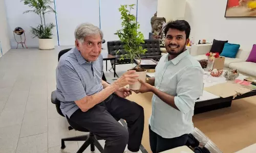 Kadiyam Youth Explains How he Met Ratan Tata Four Times