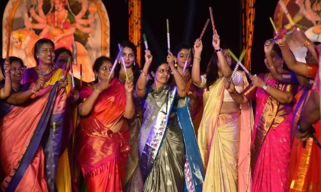 Nari Shakti Vijayotsavam Begins on a Grand Note on the Banks of the Krishna River