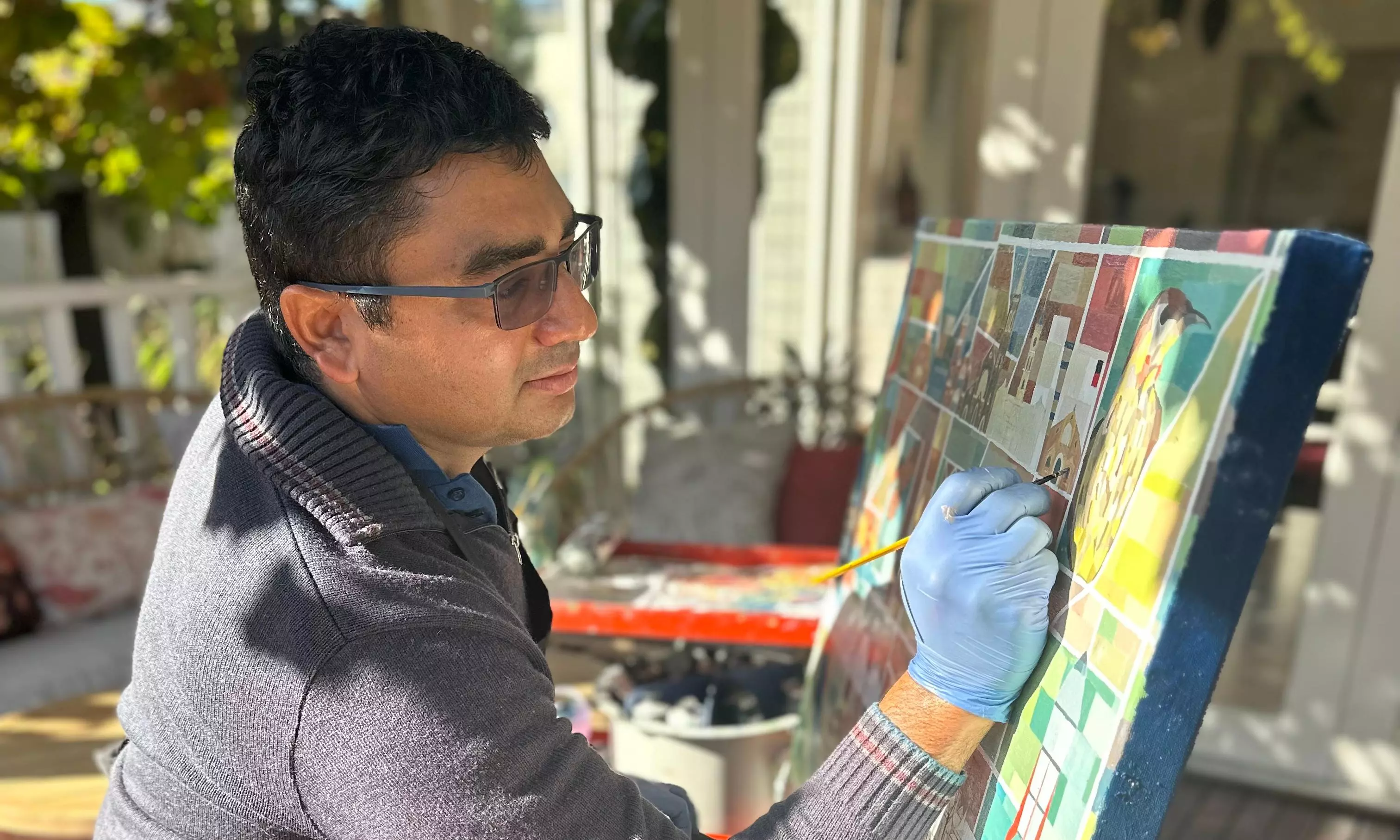Embrace Essence of Art and Nature at Mulberry Shades with Artist Santosh Mahale Embrace Essence of Art and Nature at Mulberry Shades with Artist Santosh Mahale