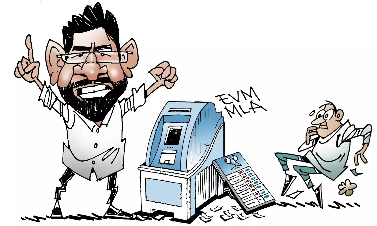 NETA NATTER | EVM MLA GETS THE LAST LAUGH NETA NATTER | EVM MLA GETS THE LAST LAUGH