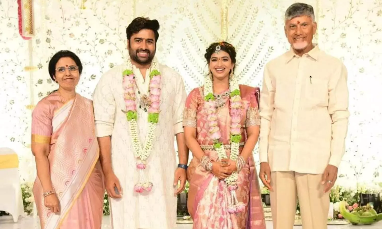 Actor Nara Rohith gets engaged to Sireesha Lella Actor Nara Rohith gets engaged to Sireesha Lella