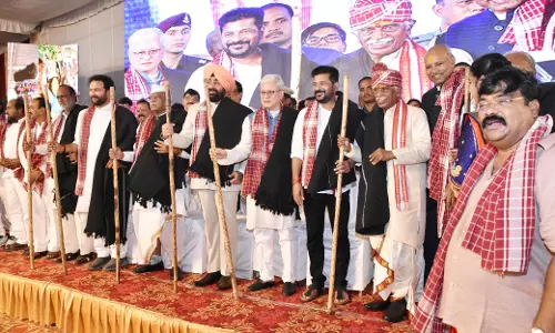 TG CM participates in Alai Balai in Hyderabad