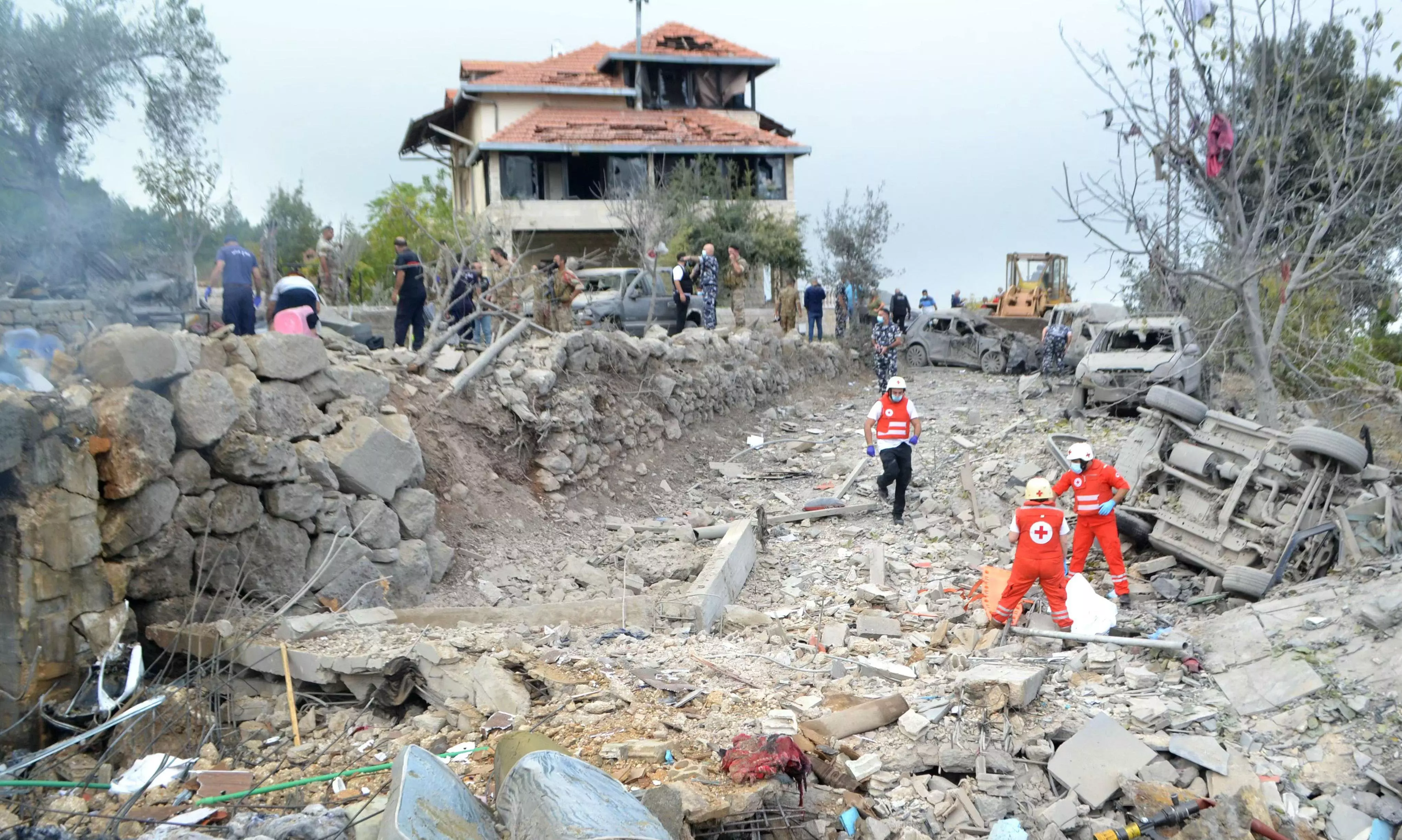 Israeli strike in northern Lebanon kills at least 21 people Israeli strike in northern Lebanon kills at least 21 people