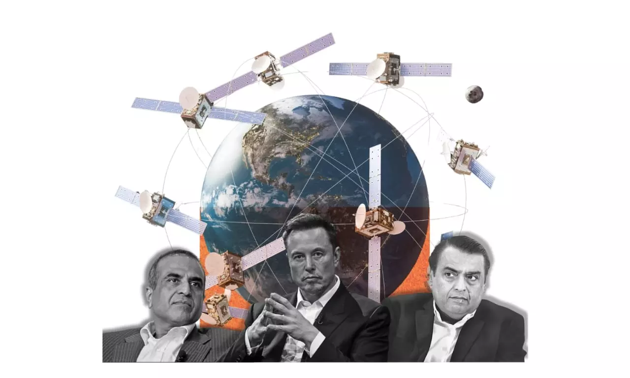 Elon Musk Challenges Ambani and Mittal on Satellite Spectrum Elon Musk Challenges Ambani and Mittal on Satellite Spectrum