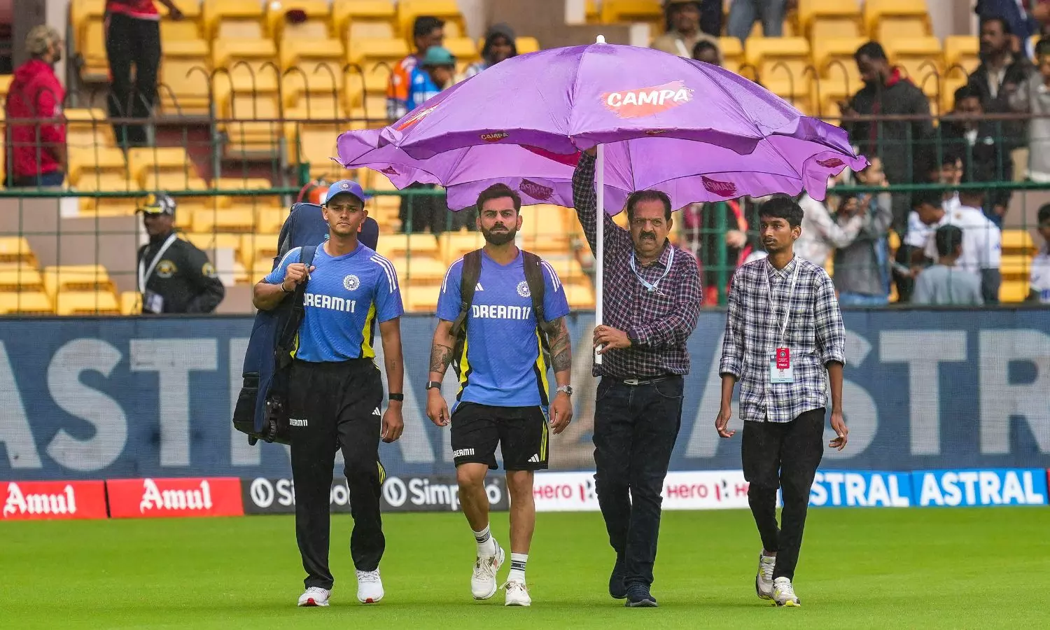 India vs New Zealand, 1st Test: Rain washes out opening session India vs New Zealand, 1st Test: Rain washes out opening session