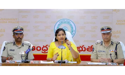 AP govt to populate all major places with CCTVs: Anitha AP govt to populate all major places with CCTVs: Anitha
