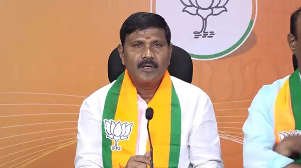 BJP ridicules KTR for labelling it as a ‘very dangerous party’ BJP ridicules KTR for labelling it as a ‘very dangerous party’