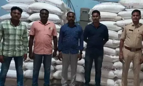 Task force police seize 512.5 quintals of PDS rice in Hanamkonda