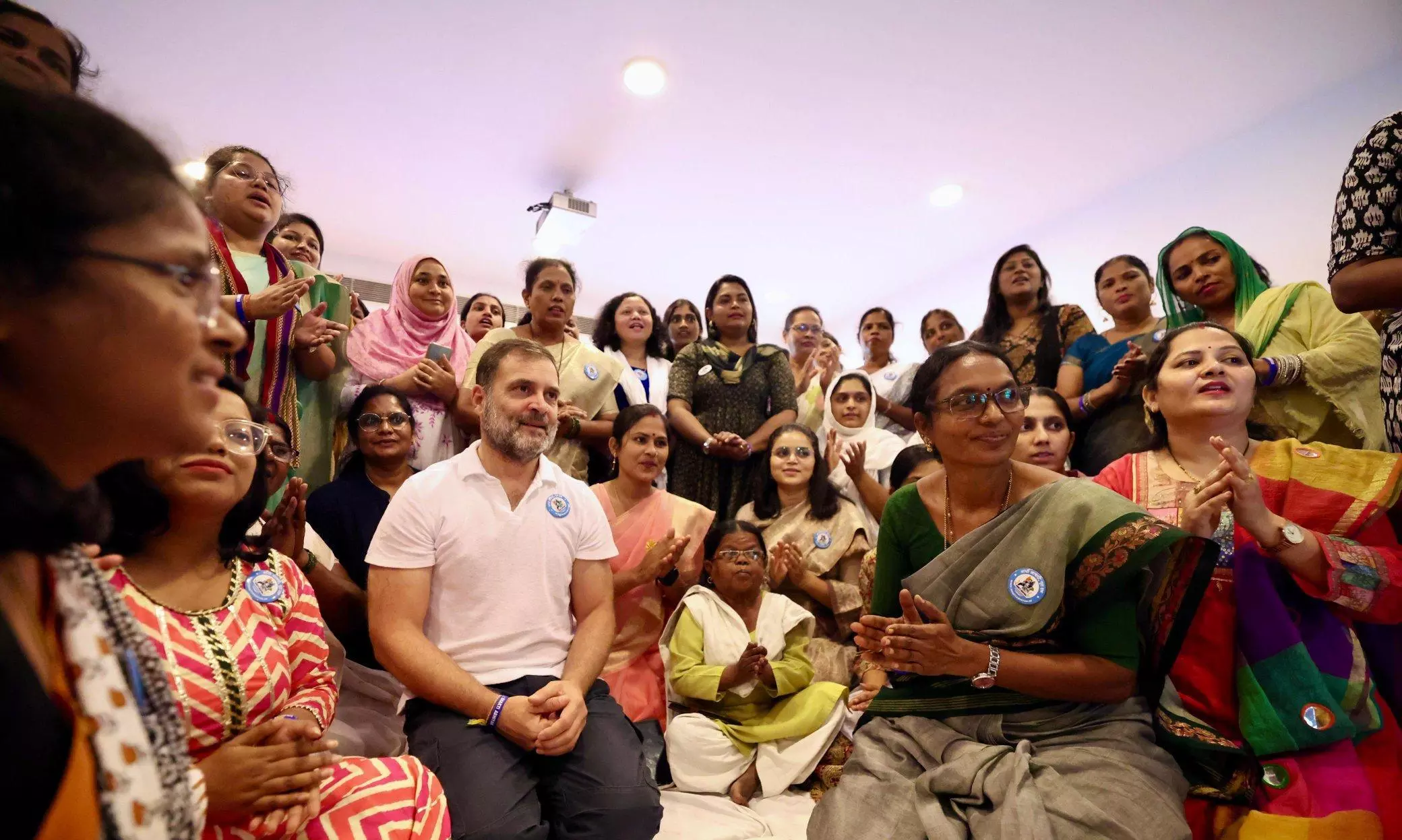 Women Congress Leaders Take Part in Shakti Abhiyan Women Congress Leaders Take Part in Shakti Abhiyan